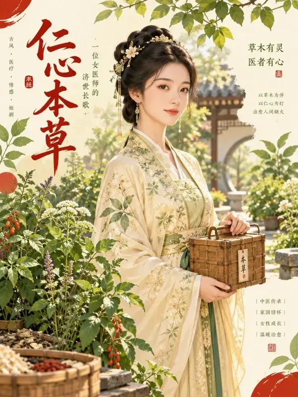 药香娘子有点甜 - 黄果免费短剧编辑精选 药香娘子有点甜 编辑精选短剧封面 - 黄果免费短剧